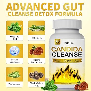 Candida Cleanse - Detox Intestinal Natural (60 cápsulas)