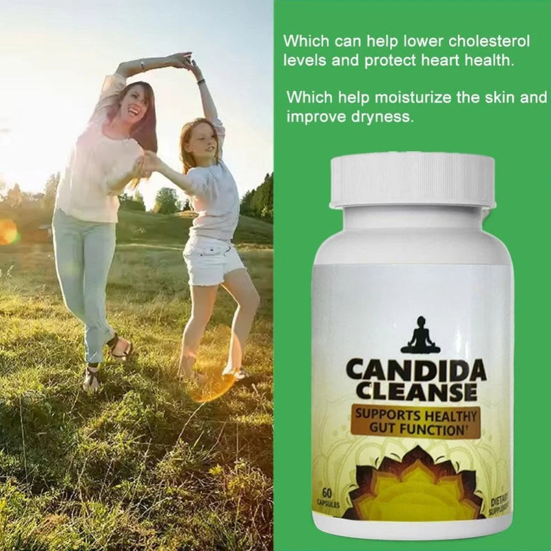 Candida Cleanse - Detox Intestinal Natural (60 cápsulas)