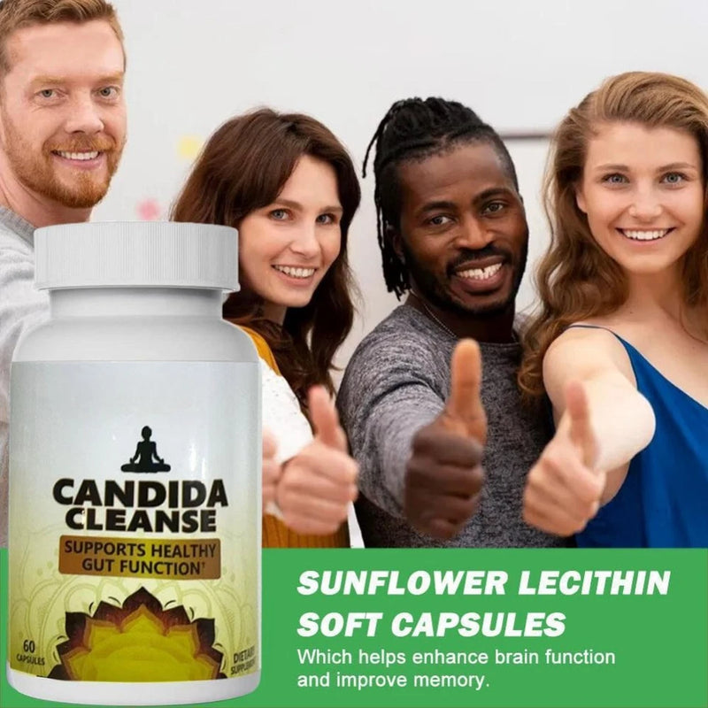 Candida Cleanse - Detox Intestinal Natural (60 cápsulas)