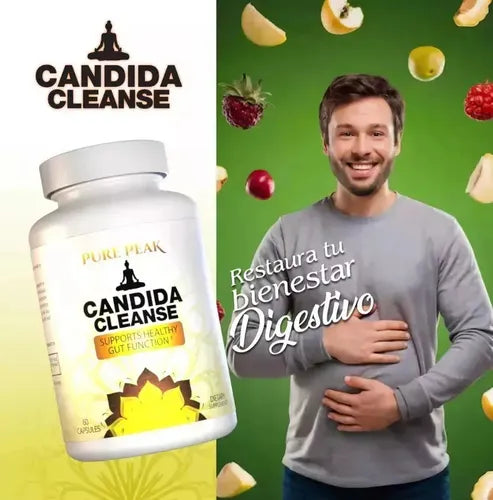 Candida Cleanse - Detox Intestinal Natural (60 cápsulas)