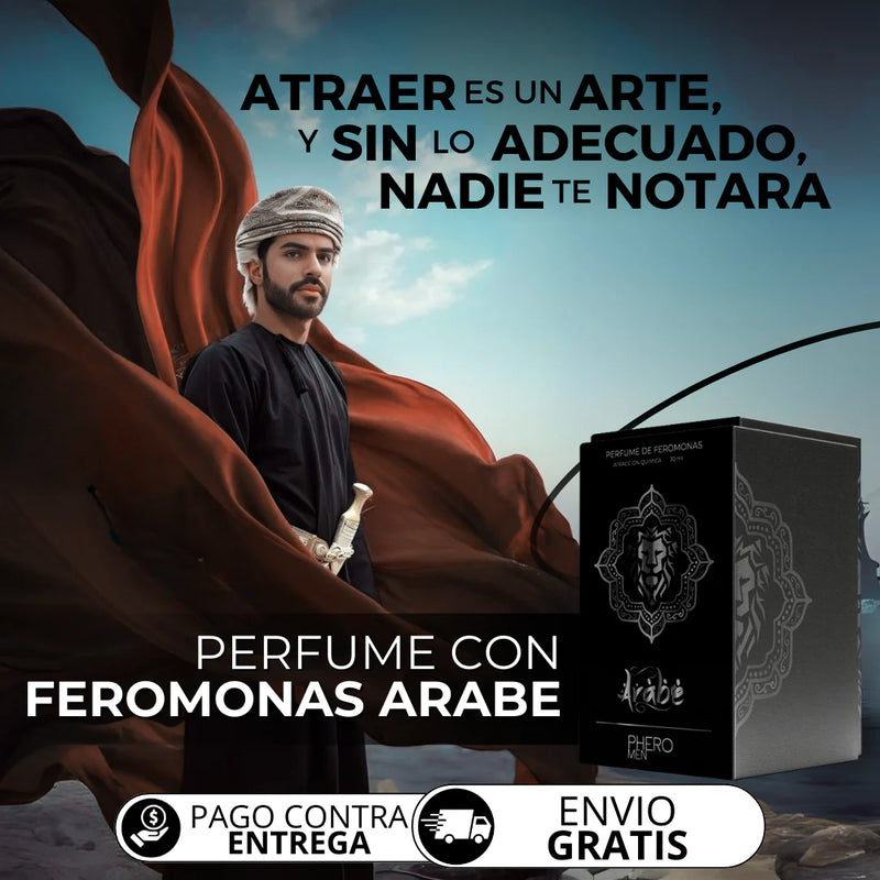 PERFUME ARABE PHEROMEN - 30 ml - ¡La fragancia que conquista!